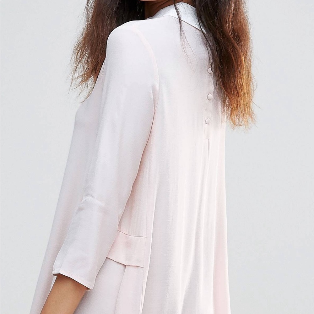 FRNCH Peter Pan Collar Shift Dress